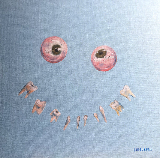 Original Art- "Say Cheese!" - SOLD-