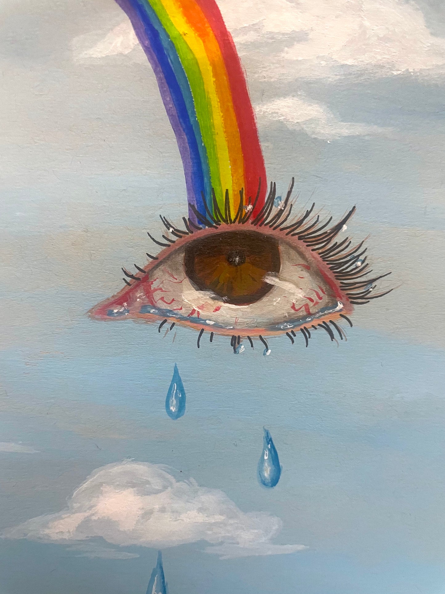 Original Art- "No Rain, No Rainbow"